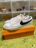 耐克NIKE板鞋男缓震经典BLAZER LOW '77休闲鞋DA6364-101白41 实拍图