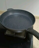 炊大皇 平底锅煎锅 麦饭石色不粘牛排煎蛋锅28cm 磁炉通用高级JG28GJ 实拍图