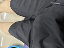 顶峰保罗（Dingfengbaoluo）冰丝休闲短裤男夏季纯色宽松透气运动速干沙滩裤子HYJ02黑色XL 实拍图