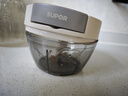 苏泊尔（SUPOR）蒜泥神器辣椒捣蒜搅碎机姜末蒜茸蒜末压蒜手动绞肉机切菜器料理机 小号-400ML 蒜泥酱料【三刀头】 实拍图