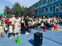 先科大功率广场舞音响户外k歌专用大音量移动音箱室外拉杆音响带无线话筒SA-122 实拍图
