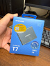 三星（SAMSUNG）1TB Type-c USB 3.2 移动固态硬盘（PSSD） T7 灰色 NVMe读速1050MB/s 手机直连笔记本外接 实拍图