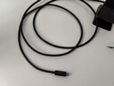 贝尔金（BELKIN）雷电4数据线 英特尔认证 PD快充100W Type-C公对公视频传输 充电线 2米主动式 INZ002 实拍图