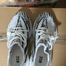 UKBA柏宜椰子鞋男350莆田男软底运动跑步情侣鞋休闲男鞋子 白斑马【蓝盒三杠】 40 实拍图
