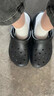 crocs卡骆驰洞洞鞋贝雅男鞋女鞋轻便耐磨一脚蹬拖鞋休闲鞋|10126 黑色-001 44 (280mm) 实拍图