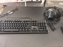 MUMRE牧马人K100机械键盘鼠标耳机套装游戏有线外设专用键鼠笔记本电脑铝合金面板电竞彩光吃鸡三件套 黑色青轴混光+M1鼠标-RGB版+耳机 实拍图