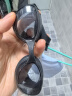 李宁LI-NING泳镜防水防雾男女高清游泳眼镜平光游泳镜LNJT224-10暗夜黑 实拍图
