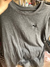 彪马（PUMA）纯色宽松短袖T恤男女情侣款新款夏季运动上衣 690409 灰色-03 L (180/100A) 实拍图