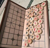 紫湖中国象棋加厚榉木套装实木便携式棋盘家用50号雕花象棋玩具送岳父 实拍图
