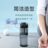 米家Tritan水杯 600ml大容量 小米（MI）健身弹盖杯摇摇杯 深灰色 实拍图