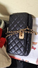 CHARLES&KEITH经典菱格链条小方单肩斜挎包包女包生日礼物CK2-70160131 Black黑色 小包 实拍图