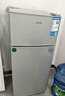 奥克斯小冰箱家用小型迷你冷藏冷冻两用出租房宿舍用节能省电寝室办公室电冰箱 【全国联保】48A166D银【节能省电】 实拍图