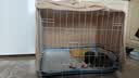 欢刻狗笼小中大型犬狗笼子猫笼带厕所加粗折叠宠物笼子柯基笼幼犬狗笼 白色加粗狗笼62*43*53【15斤内】 实拍图