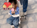 丸丫T2旅行家口袋推车婴儿推车遛娃神器轻便折叠儿童宝宝溜娃车香槟金 实拍图