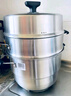 苏泊尔SUPOR 巧易取不串味三层蒸锅304不锈钢高拱盖30cm复底通用SZ30VA1 实拍图