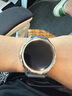 KMaxAI适用于小米手表Watch S4/S3替换表圈 xiaomi eSIM版表盘双时区刻度表壳旋转表圈 银螺纹 实拍图