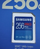 三星（SAMSUNG）256GB SD存储卡 高速PRO蓝卡 U3SD相机内存卡支持微单/单反相机4K视频 读速180MB/s写速130MB/s 实拍图