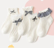 caramella26年春夏季女童袜薄款网眼透气棉质短袜学院风童袜花边宝宝婴儿袜 实拍图