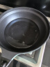 北鼎（Buydeem）30cm不粘锅炒菜锅平底锅煎炒锅轻烟聚油浅衫绿电磁炉燃气灶通用 实拍图