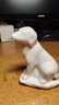 fw创意陶瓷工艺品12十二生肖摆件动物属相客厅房间玄关桌面摆设瓷器小号羊家居装饰工艺品 白瓷狗小号 实拍图