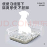 POPOCOLA狗狗厕所小型犬幼犬防踩屎尿盆便盆小狗神器狗砂盆不锈钢狗厕所 手提式51*38【间距18mm|5-10斤】 不加引导立柱 实拍图