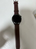 添赋适用小米watch S5/4 sprot真皮表带watch 5/S4/3/2腕带Color2/1运动版S1/Pro配件疯马纹磁吸扣表带 咖色【平尾·真皮针扣款】 适用小米Watch S5/4/3/ 实拍图