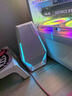 漫步者（EDIFIER）HECATE G1500电脑音箱 2.0游戏电竞音响蓝牙5.3家用桌面台式机笔记本RGB炫酷灯效 蓝牙版-白色【三模连接】 实拍图