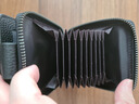 高尔夫GOLF卡包男士多卡位防盗刷银行卡包女大容量风琴卡片包零钱包男名片夹卡套礼盒装5V716404J卡包 实拍图