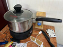 美厨（maxcook）316L不锈钢奶锅汤锅18cm 泡面煮奶辅食锅加厚复合底 MCN8129 实拍图