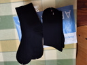 一宅一物袜子女纯棉100%加厚中筒袜纯色10A抗菌吸汗冬季透气百搭简约长筒 实拍图