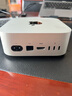 Apple/苹果AI电脑/【10Gb 以太网】Mac mini迷你主机 M4银色(10+10核) 16G 256G电脑主机Z1CF00036 实拍图