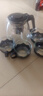 【京东物流】茶壶套装整套茶具大容量玻璃茶杯带滤网耐高温泡茶具 1000ML一壶+四杯套装 实拍图