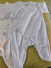 童泰（TONGTAI）婴儿连体衣夏季新生儿衣服宝宝家居内衣蝴蝶衣2件装 蓝色59cm 实拍图