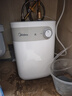 美的（Midea）【8年质保】5升储水式电热水器小厨宝家用洗碗洗菜安全1650W速热厨房热水宝国家补贴F05-15A1(S) 实拍图
