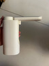双枪抽水器桶装水饮水机静音矿泉水电动抽水泵折叠自动上水器 白灰色 实拍图