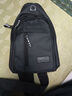妙普乐30万人购买户外运动便携男女胸包单肩斜挎骑行健身瑜伽帆布包定制 双层黑色 实拍图