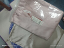 金三塔真丝睡衣女睡裙100%桑蚕丝优雅V领丝滑亲肤居家服 [主推]十样锦粉 XL 实拍图
