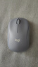 罗技（Logitech）M221 轻音鼠标 无线鼠标 办公鼠标 对称鼠标 带无线微型接收器 雾霭蓝 实拍图