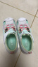 江博士夏季男女童舒适潮流宝宝学步鞋透气幼儿童鞋 休闲儿童凉鞋 米/绿 29 码 脚长约17.9-18.4 实拍图