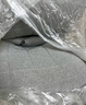 无印良品A类面料全棉棉花褥子双人家用床垫遮盖物宿舍床褥1.5x2米 优雅灰 实拍图