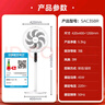美的（Midea）电风扇落地扇家用大风量 远距强风电扇 立式轻音节能可定时降温 【升级遥控】白色风大音轻35BR 实拍图