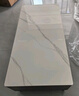 欧来比岩板电视柜茶几组合套装现代简约家用电视柜小户型家用电视机地柜 灰色+白色岩板【加厚进口岩板】 2米电视柜+茶几 实拍图