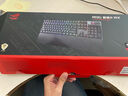 ROG 游侠2 RX PBT版 机械键盘 有线游戏键盘 RX红轴 RGB背光 防水防尘键盘104键 黑色  实拍图