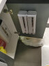 dehub塑料袋收纳盒厨房壁挂抽取式整理盒大容量免打孔无痕垃圾袋收纳盒 白色2个（免打孔大容量） 实拍图