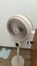 美的（Midea）【抗菌净化】空气循环扇家用电风扇直流变频低噪遥控风扇台立式3D摇头定时落地扇电扇GDG24TZR 实拍图