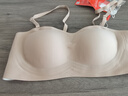 浪莎无肩带内衣女小胸防滑聚拢无痕粉底液隐形不透抹胸裹胸美背文胸罩 实拍图