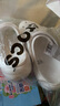 卡骆驰（crocs）经典云朵Clog女沙滩洞洞鞋凉拖鞋206750 206750-100  38  实拍图
