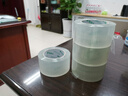 晨光（M&G）透明封箱胶带打包胶带60mm*150y*45um (137.1米/卷) 6卷/筒快递工厂仓库打包办公用品AJD957K8 实拍图