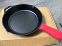 LODGE【美国进口】26CM 不易粘铸铁锅无涂层牛排煎锅通用款L8SK3 实拍图