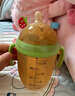 奇琦宝（QIKIBAO）奶瓶6个月以上婴儿仿母乳硅胶奶瓶断奶神器奶瓶240ml带手柄重力球 【新3代】奶瓶（1岁以上）+吸管 实拍图